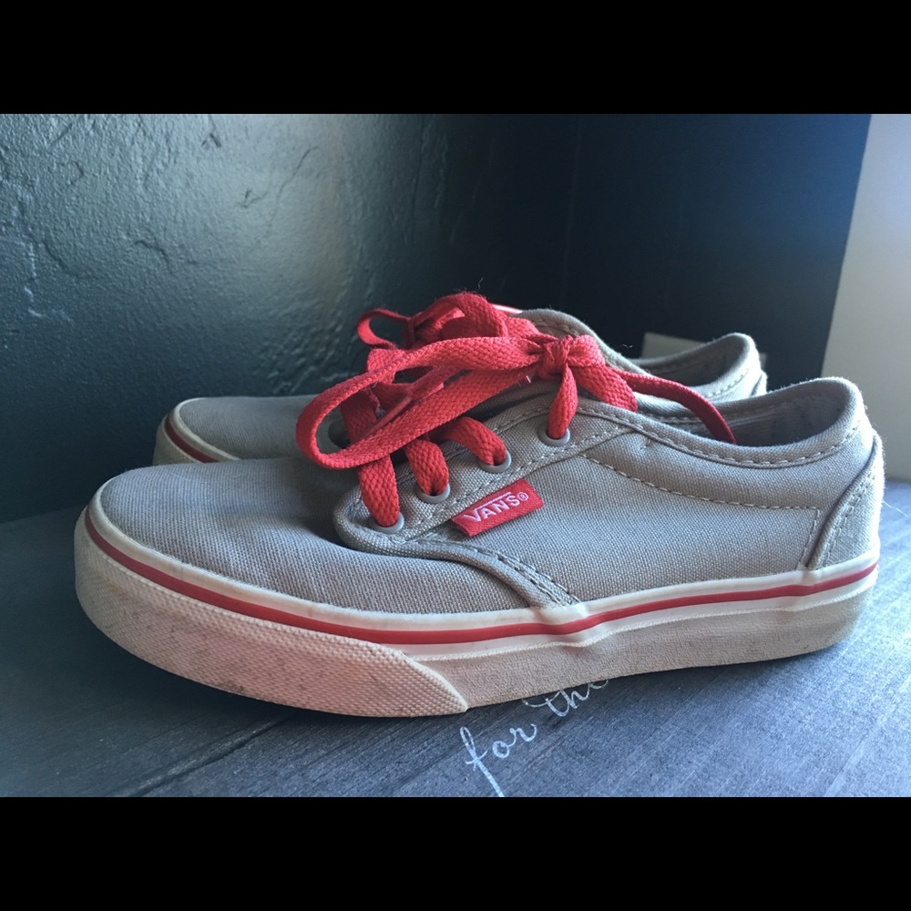 Boys Vans size 12.5